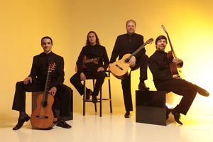 Quarteto de violões|toca na Vila Madalena