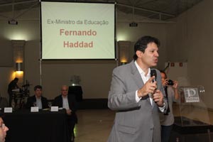 Resumo da palestra|de Fernando Haddad