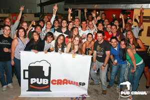 Pub Crawl São Paulo completa dois anos