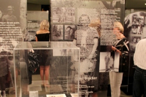 Mostra sobre holocausto no Jardim das Perdizes