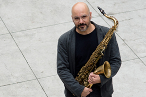 Saxofonista faz show no Sesc Pompeia