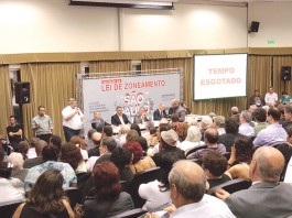 Moradores criticam  adensamento em zoneamento