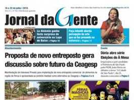 Jornal da Gente – Edição 722 – 16 a 22 de julho de 2016