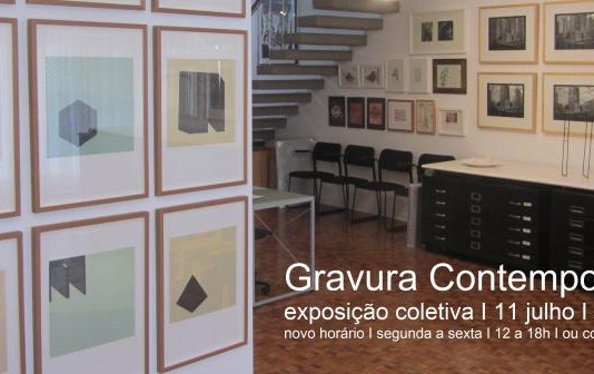 Exposição “Gravura Contemporânea” na Gravura Brasileira