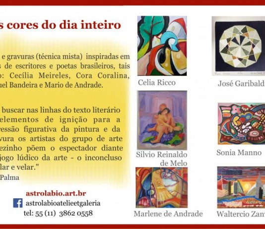 Exposição ‘As Cores do Dia Anterior’ reúne 18 obras