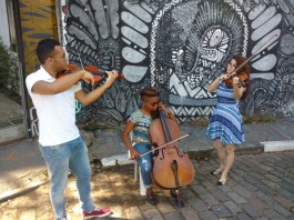 Quinteto de Metais e Trio de  Cordas do Instituto Baccarelli na Vila