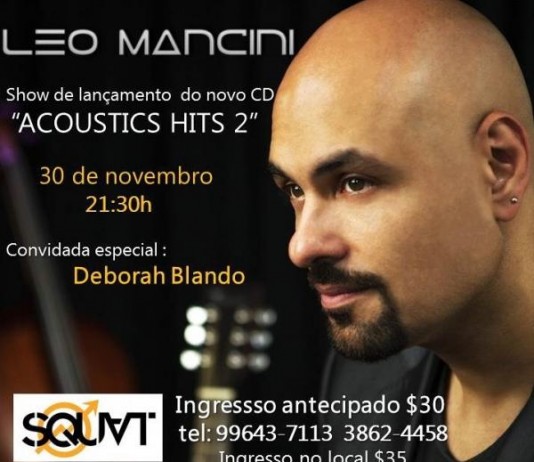 Leo Mancini lança seu mais novo cd