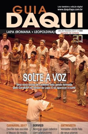 Daqui Lapa – Edição 233 – Fevereiro de 2017