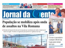 Jornal da Gente – Edição 846 – 12 a 18 de janeiro de 2019