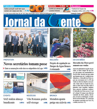 Jornal da Gente – Edição 1012 – 7 a 13 de maio de 2022