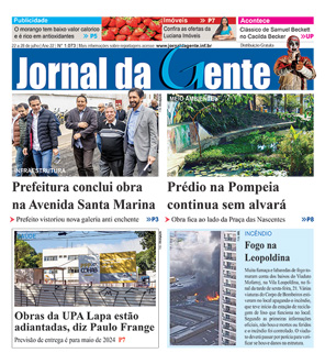 Jornal da Gente – Edição 1073 – 22 a 28 de julho de 2023