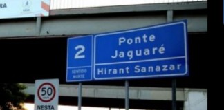 Ponte do Jaguaré continua interditada
