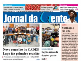 Jornal da Gente – Edição 1114 – 18 a 24 de maio de 2024