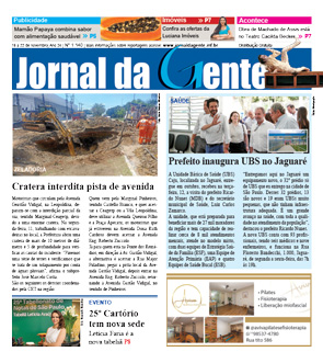 Jornal da Gente – Edição 1140 – 16 a 22 de novembro de 2024