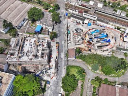 Obras das estações Perdizes e Água Branca são as mais adiantadas da Linha 6 do Metrô