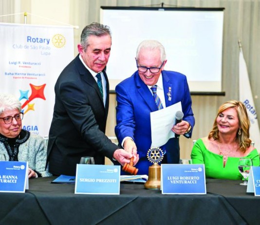 Sergio Prezzoti é o novo presidente do Rotary Lapa