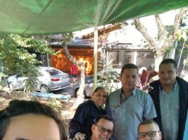 Comunidade da Leopoldina busca solução para ponto de ônibus da Praça Rudolf Diesel