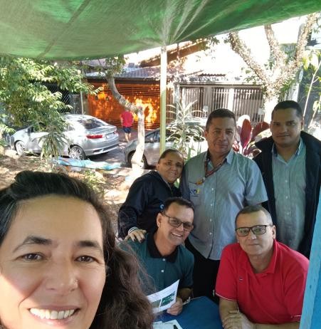 Comunidade da Leopoldina busca solução para ponto de ônibus da Praça Rudolf Diesel