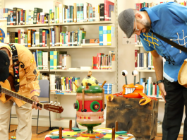 Apresentação interativa com caixotes é destaque na programação do Tendal