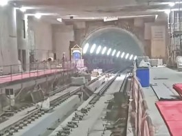 Estação Perdizes, a mais adiantada da Linha 6 do Metrô, recebe trilhos