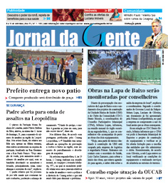 Jornal da Gente – Edição 1180 – 6 a 12 de setembro de 2025