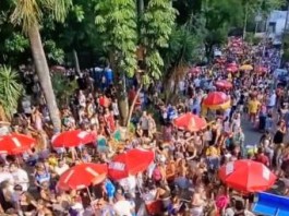 ESPECIAL CARNAVAL  Folia continua com passagem dos blocos na região