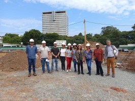 Entidades visitam obras da UBS Bento Bicudo, na Lapa de Baixo