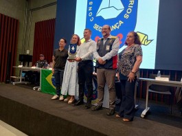 Vice-prefeito recebe homenagem do Conseg Leopoldina