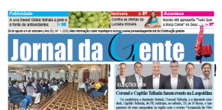 Jornal da Gente – Edição 1229 – 29 de agosto a 4 de setembro de 2026